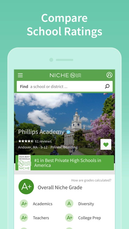 Niche: Colleges, K-12 & Places screenshot-3