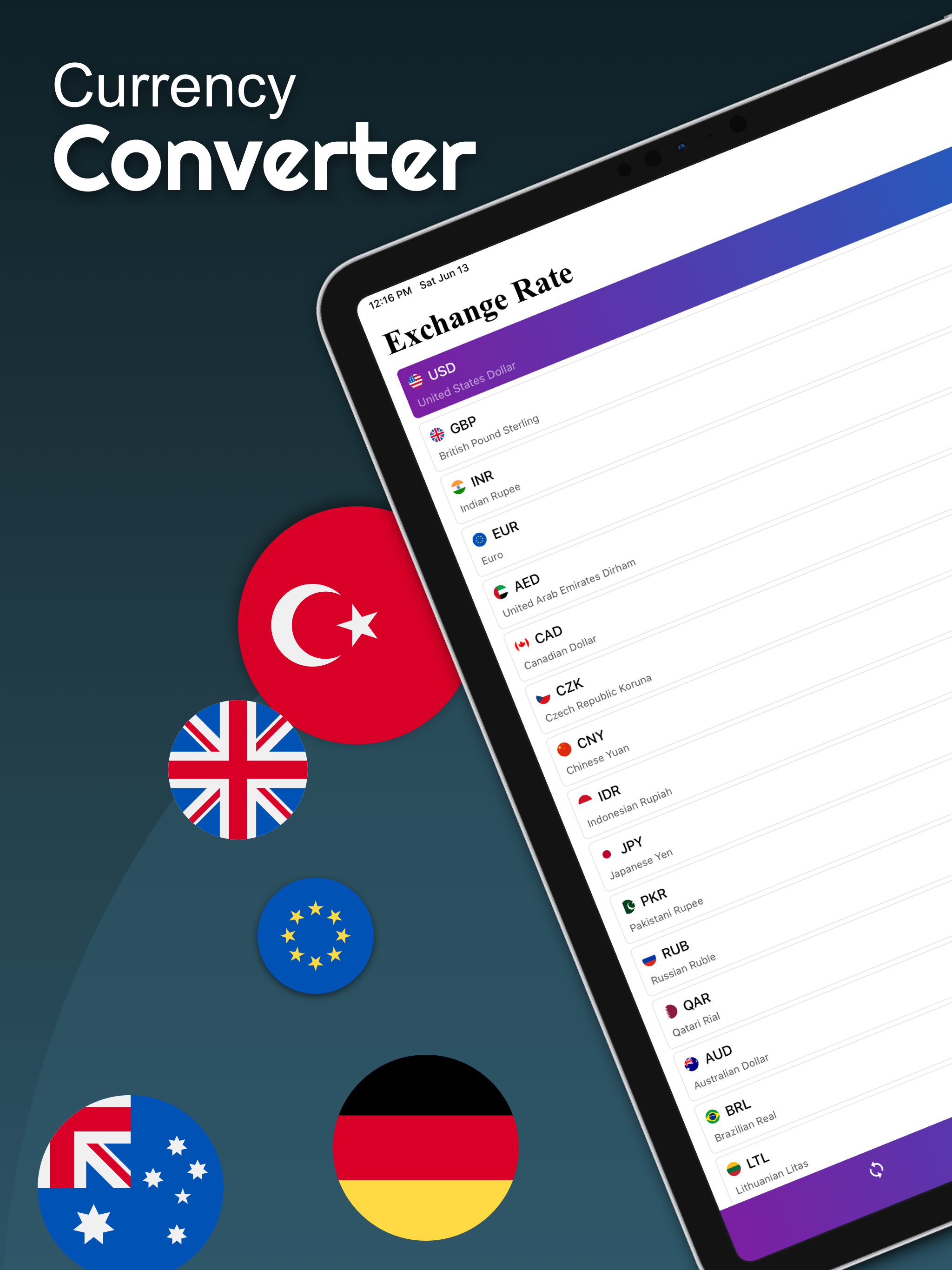 Currency Converter & Live Rate