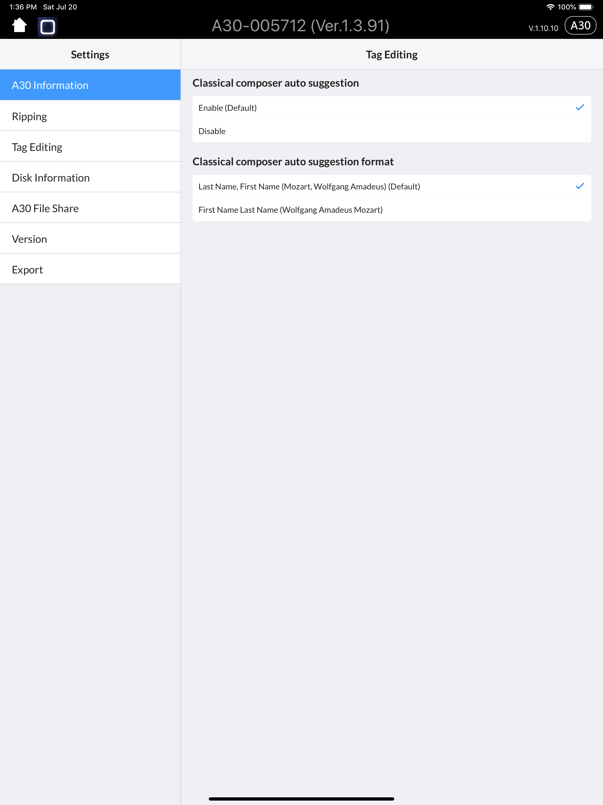 A30 Manager screenshot 9