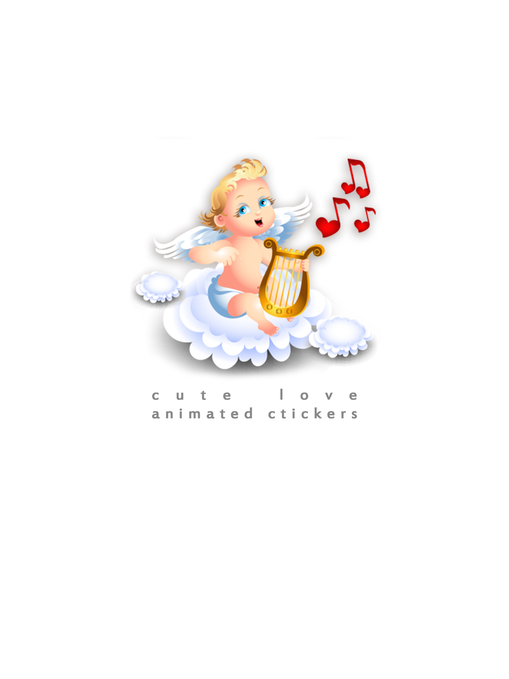 Cute Love - Animated Stickers