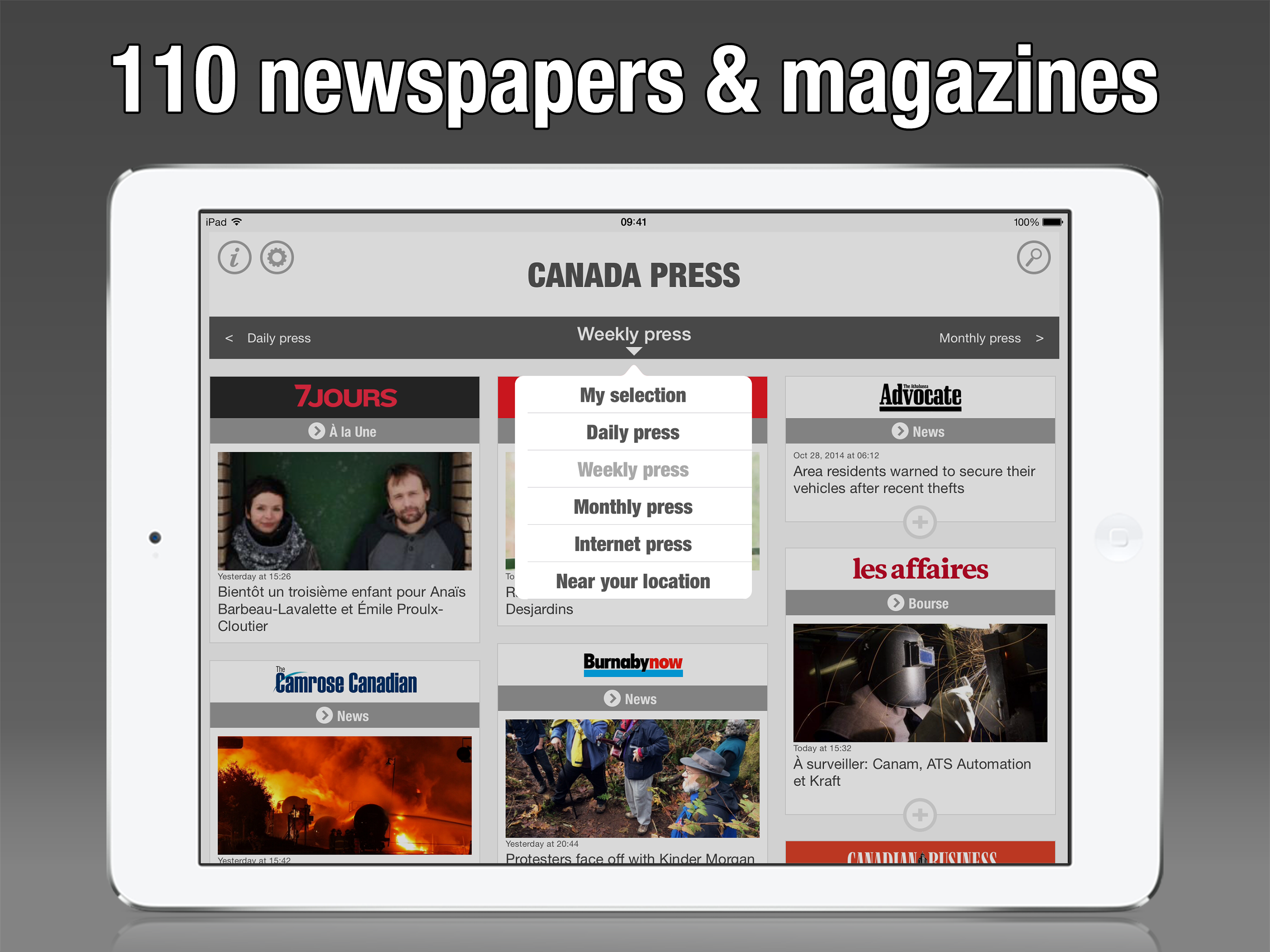 Canada Press screenshot 7