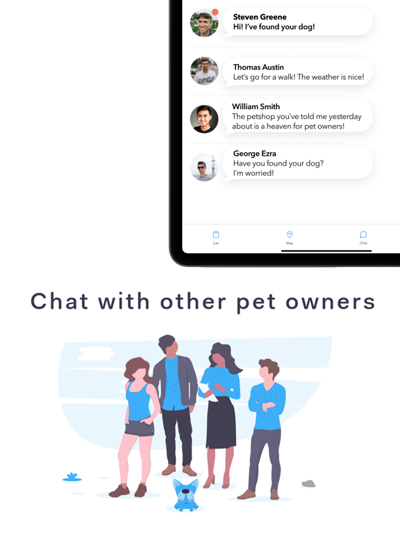 SpotPet – for Cat & Dog Owners iPad screenshot 5 - Navigation app