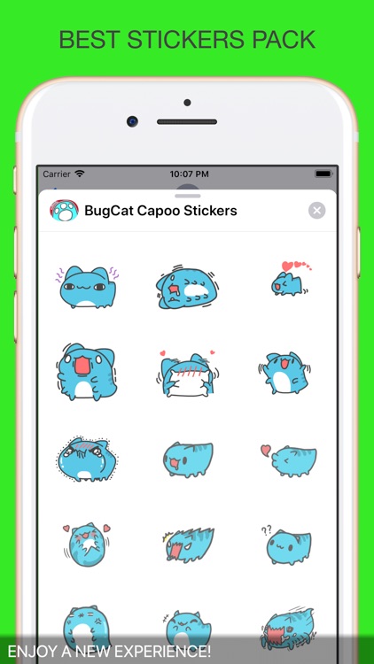 BugCat Capoo Stickers