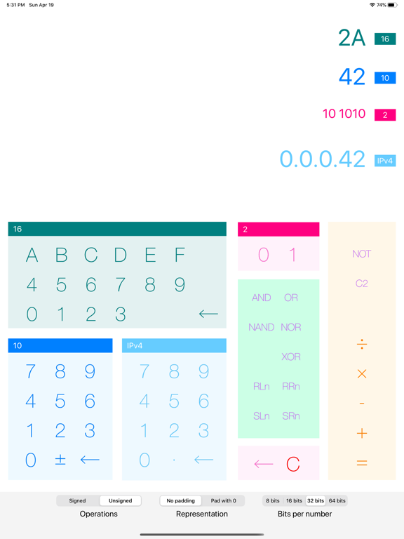 Screenshot #6 pour BaseCalc