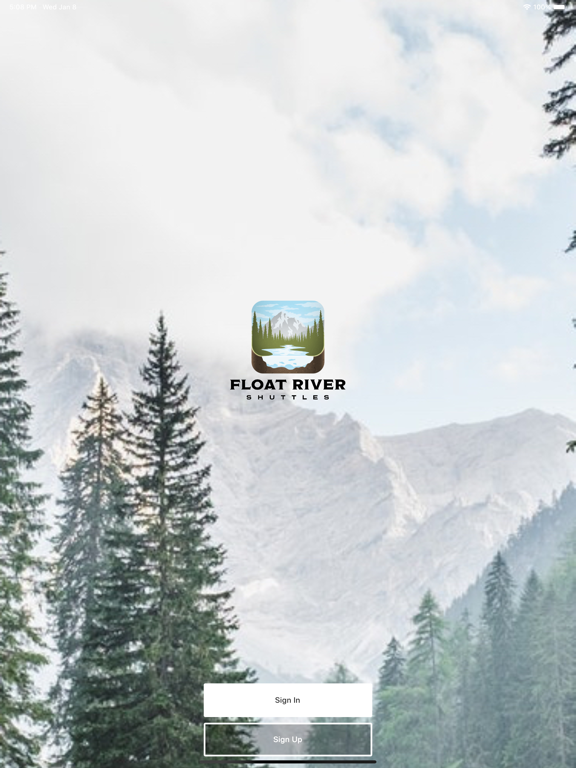 Float River Shuttle Services iPad screenshot 1 - Travel app