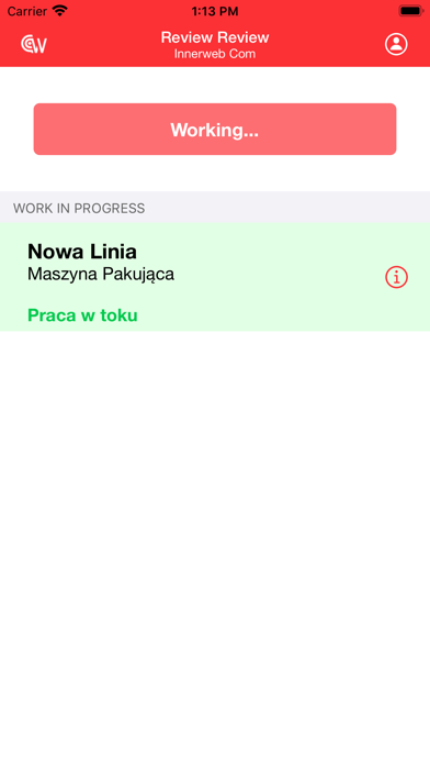 App screenshot