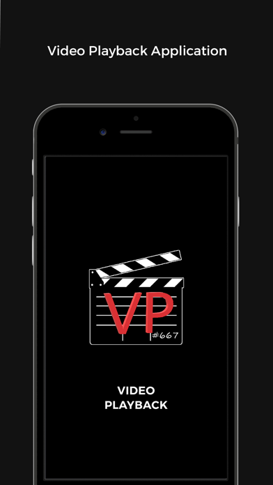 Screenshot #1 pour Video Playback App