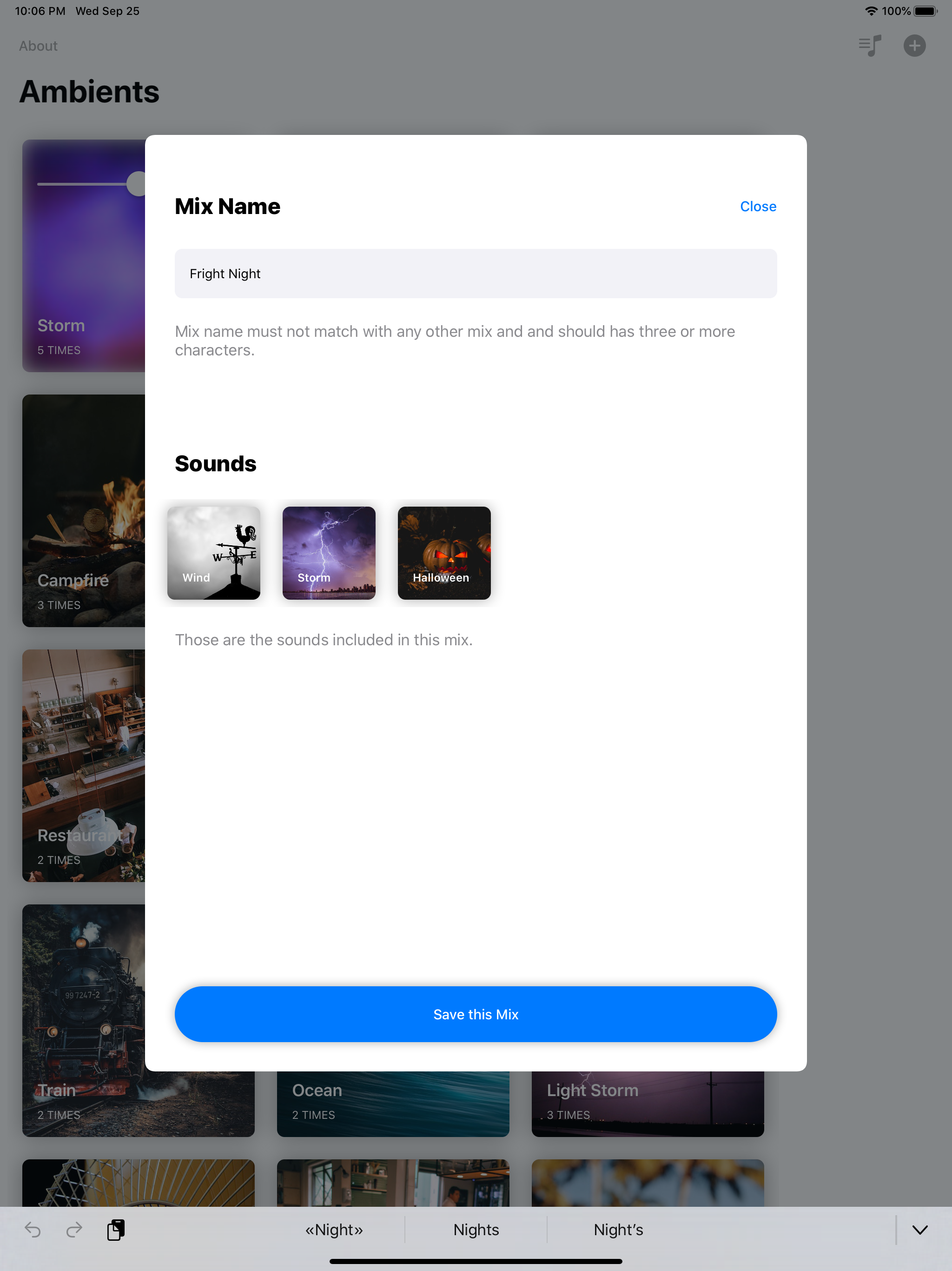 Ambiently − Ambient Sounds