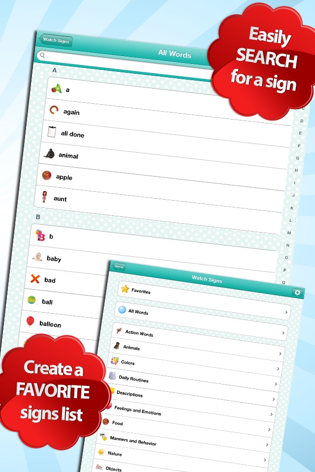 Baby Sign and Learn ASL Pro screenshot 3