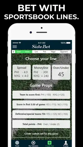 Game screenshot SideBet | Who Wants Action? apk