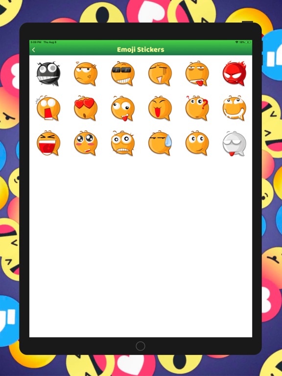 Emoji Face Stickersのおすすめ画像5
