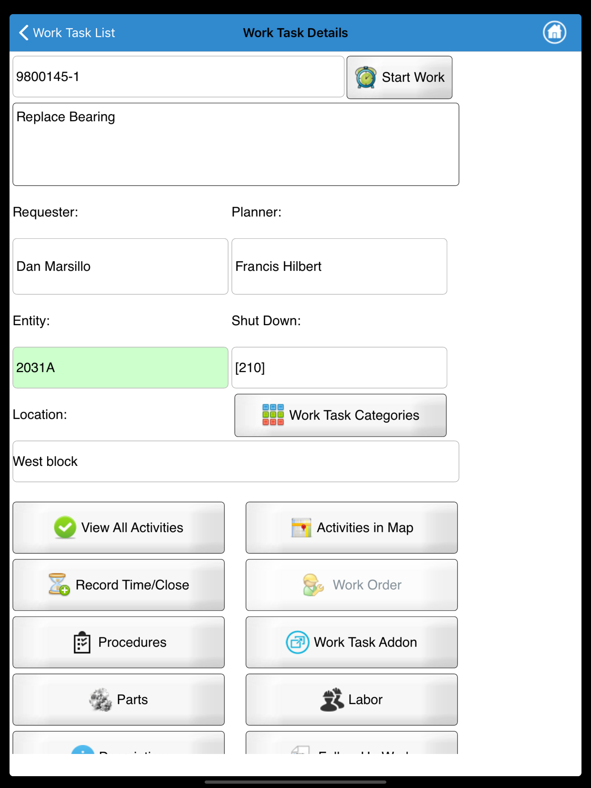 EAM Mobile Maintenance V8.5 screenshot 6