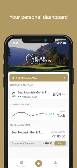 Game screenshot Bear Mountain Golf & Tennis mod apk