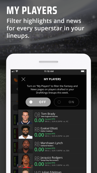 DK Live - Fantasy Sports News Screenshot