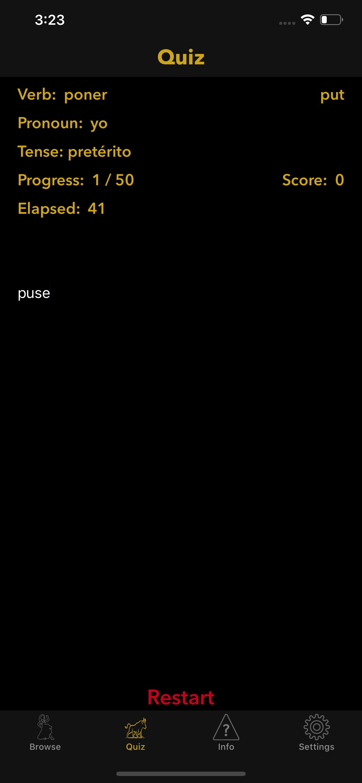 Conjugar
