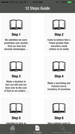 AA 12 Steps Guide screenshot 2