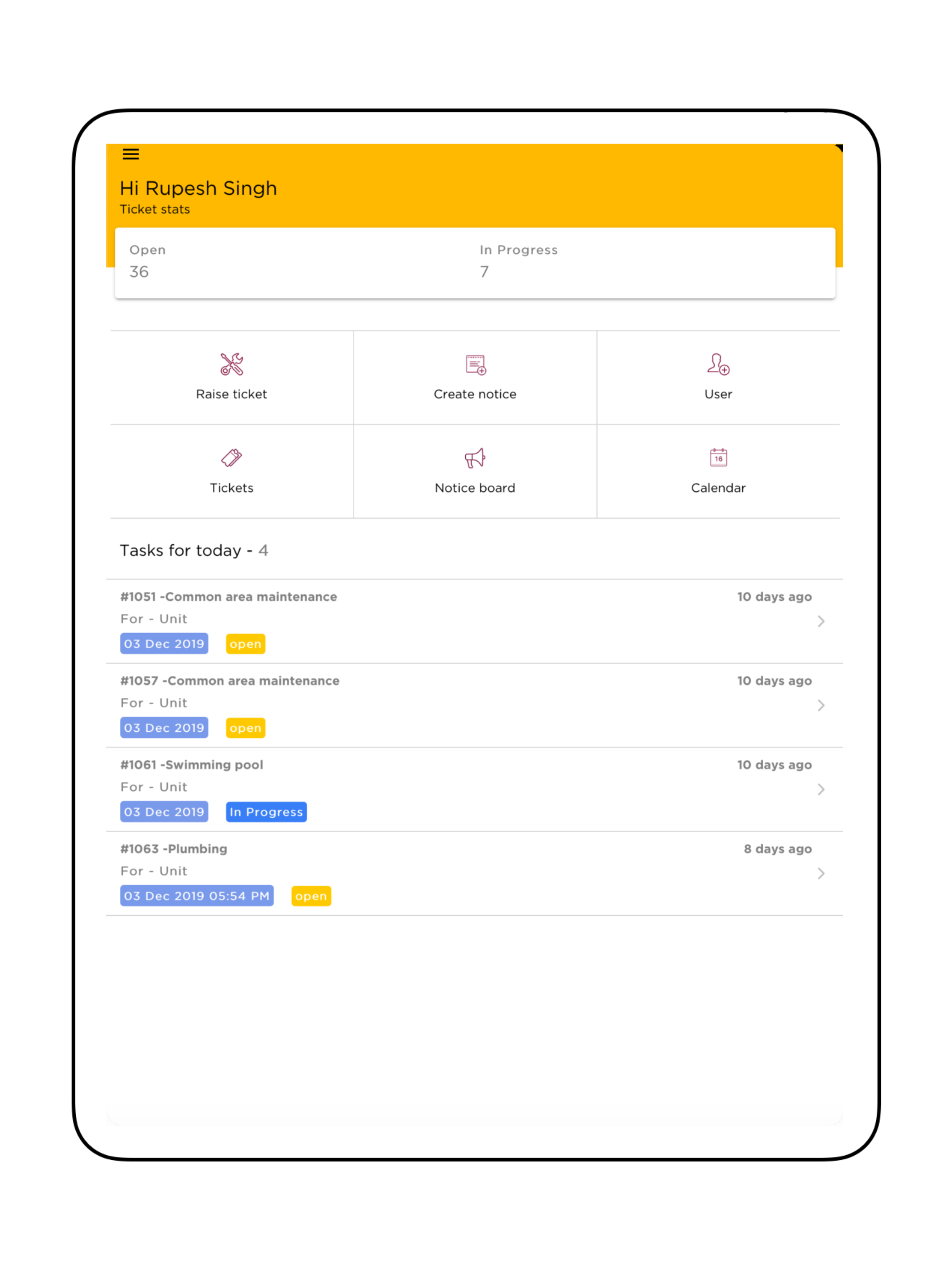 Real Estate Management App