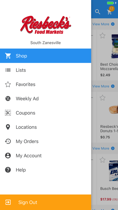 Riesbeck Foods Screenshot