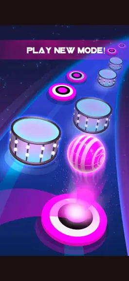 Game screenshot Dancing Neon Ball: Rush Road apk