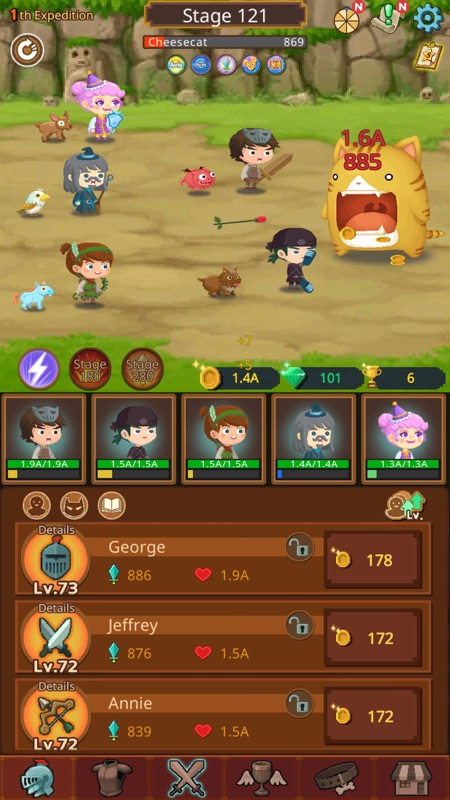 Job Hunt Heroes : Idle RPG screenshot 4