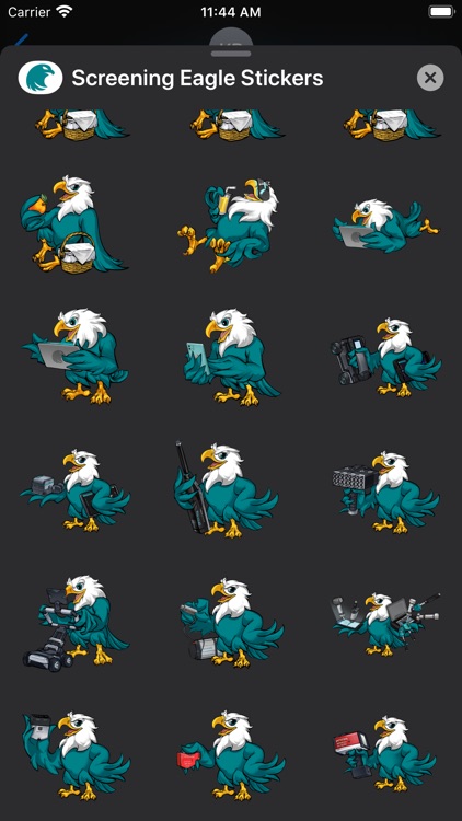 Screening Eagle Stickers screenshot-3