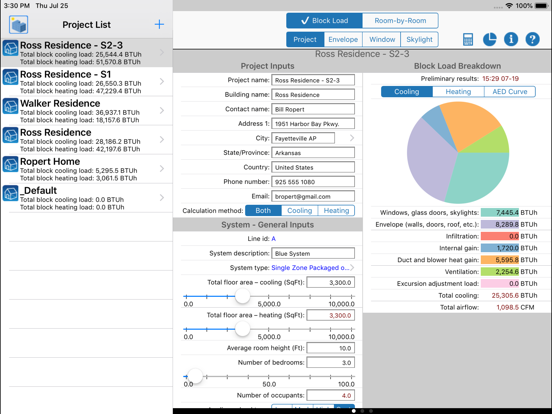 Screenshot #4 pour HVAC ResLoad-J