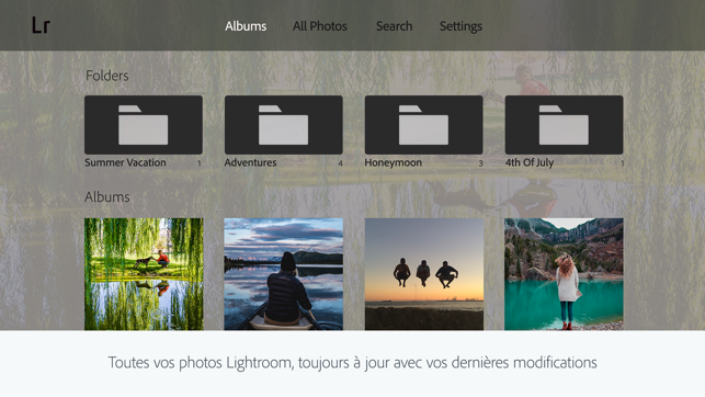 ‎Lightroom éditeur photo-vidéo Capture d'écran