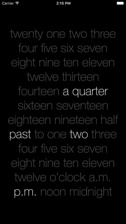 matuslab.net's Word Clock