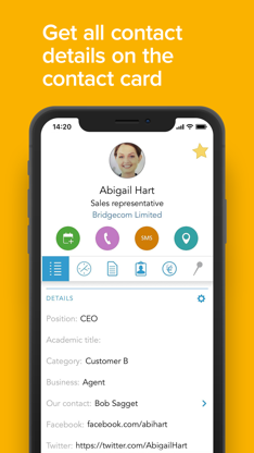 SuperOffice Pocket CRM screenshot 2