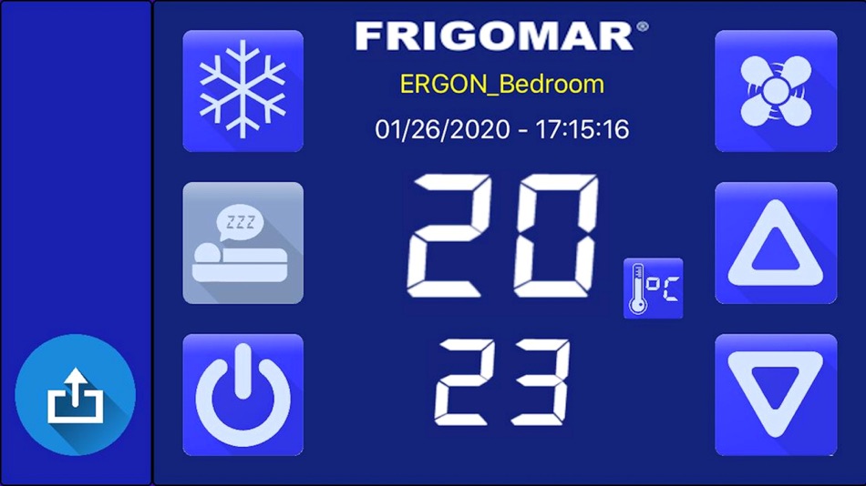 Frigomar Remote Control (iOS) By: Ferdinando de Filippis Frigomar Remote Control (iOS) By: Ferdinando de Filippis