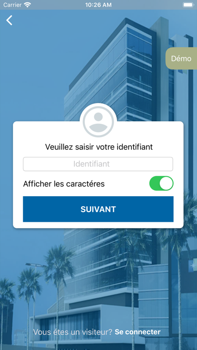 BGFIMobile UEMOA Screenshot