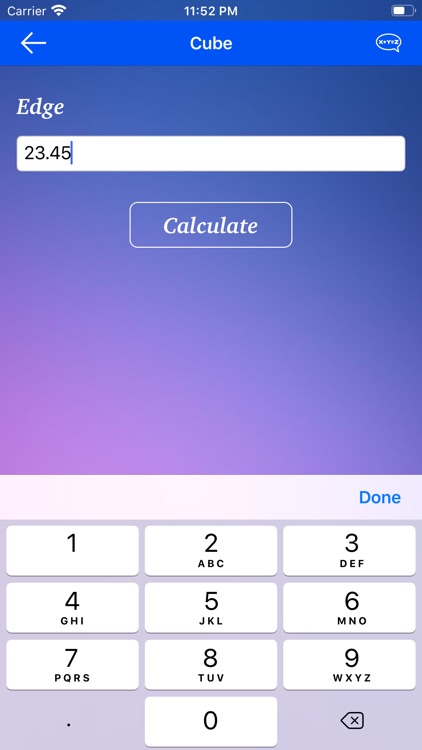 Solid Geometry Calculator