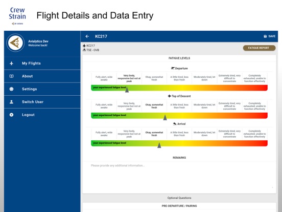 Screenshot #5 pour Air Astana CrewStrain