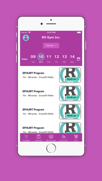 Screenshot #2 pour RX Gym Inc.