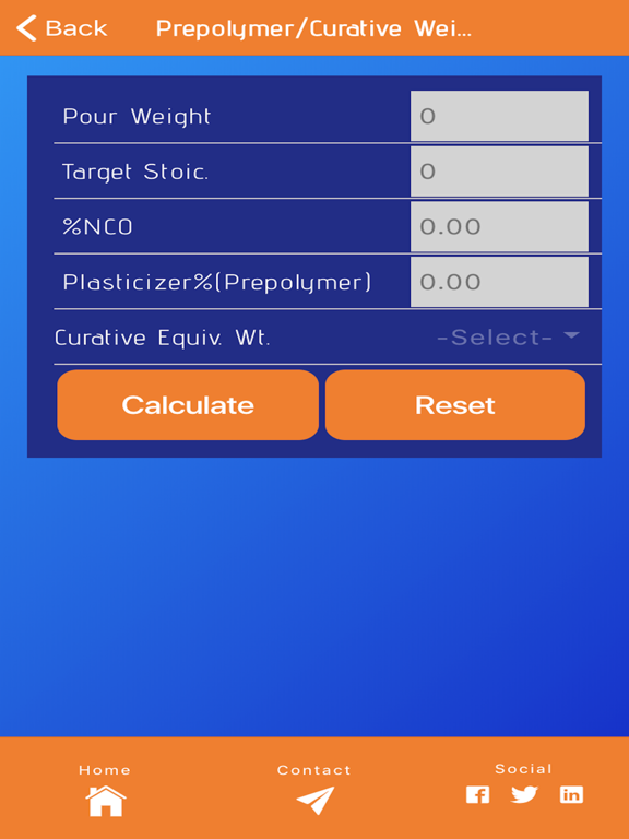 ADC Urethane Systems iPad screenshot 3 - Utilities app
