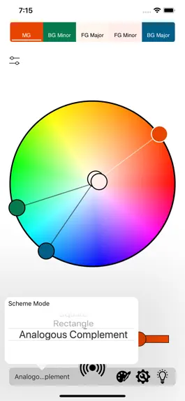 Game screenshot Colouro palette designer apk