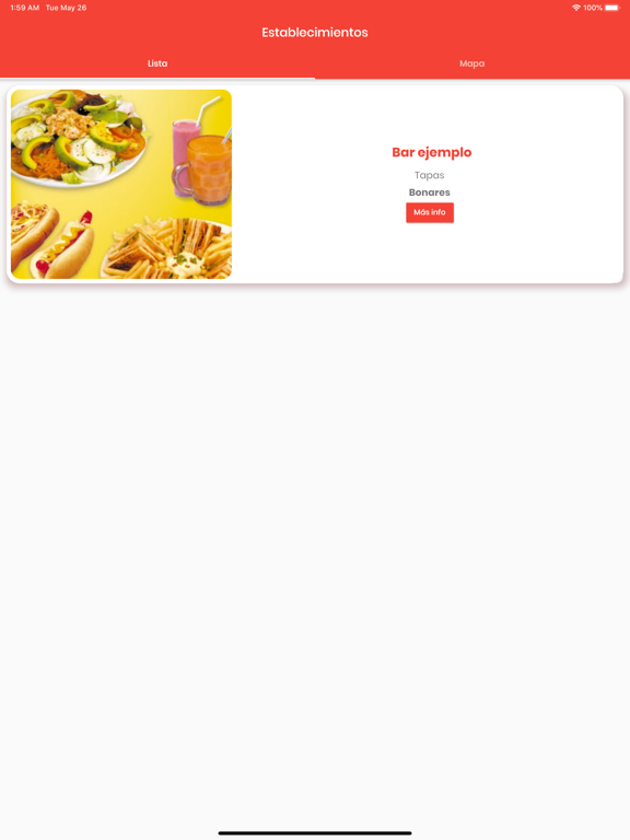 Screenshot #5 pour Menu App