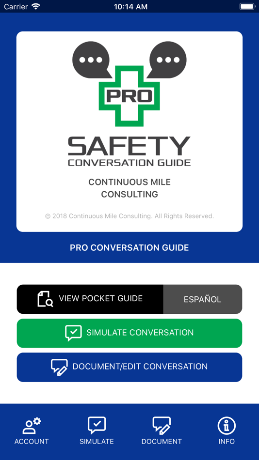 #1. Safety Conversation Guide Pro (iOS) 由: Continuous MILE Consulting, LLC