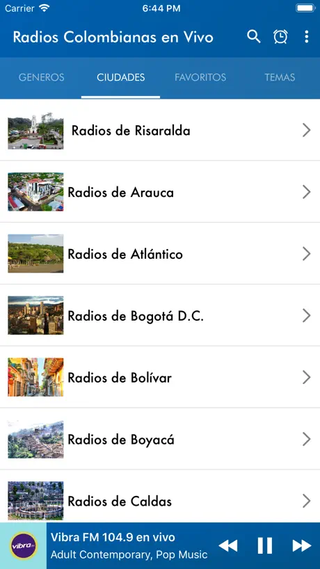 Radios Colombianas en Vivo