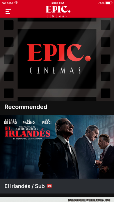 EPIC Cinemas Screenshot