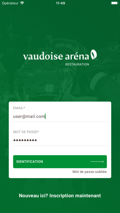 Screenshot #1 pour Vaudoise Arena Restauration