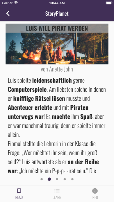 StoryPlanet Deutsch Screenshot