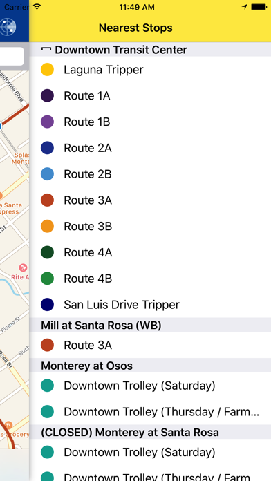 SLO Transit Screenshot