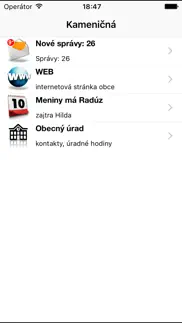 kameničná iphone screenshot 2