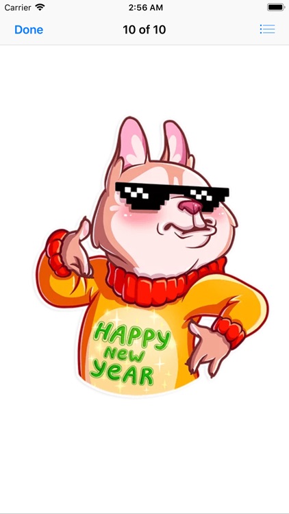 New Year Dog