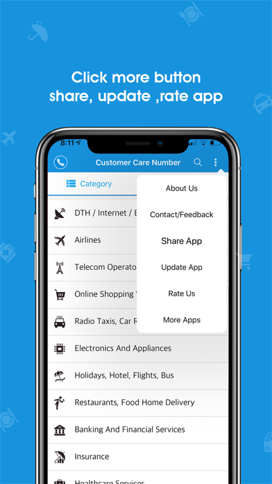 Screenshot 2 of Toll Free & Customer Care No. App