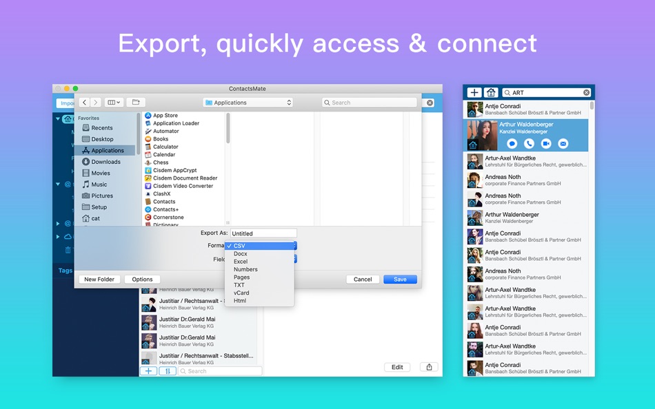 #5. ContactsMate (macOS) 由: Cisdem Inc.