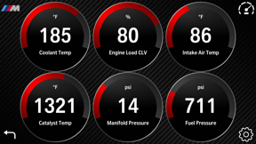 M Performance Drive Analyser screenshot