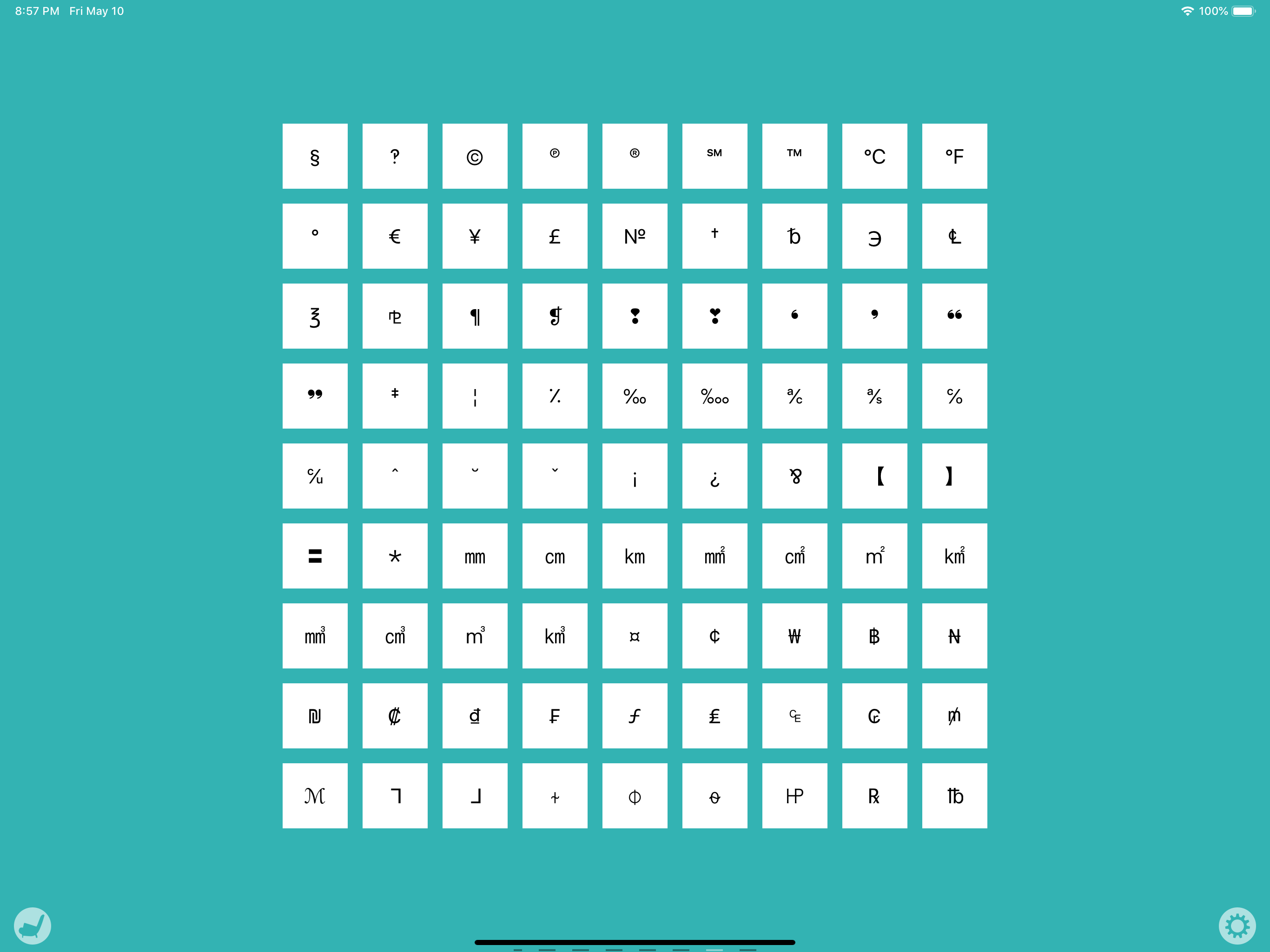 Character Pad screenshot 9