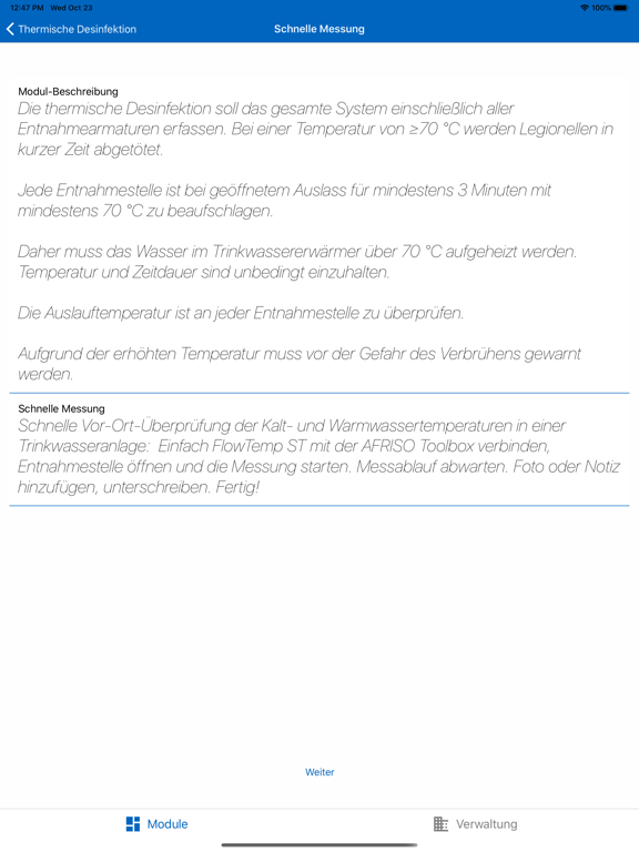 Screenshot #4 pour AFRISO Toolbox